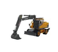 YLQERZ Scale Die-Cast Metal 1:72 For Volvo EW180C Wheeled Excavator Alloy Car Model Engineering Machinery For Vehicles Fans