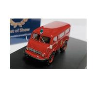 YLQERZ Scale Die-Cast Metal 1:87 For MB Unimog 402 Resin Simulation Car Model Static Collection Decorated Holiday Toys For Vehicles Fans(Red)