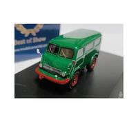 YLQERZ Scale Die-Cast Metal 1:87 For MB Unimog 402 Resin Simulation Car Model Static Collection Decorated Holiday Toys For Vehicles Fans(Green)