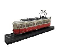 YLQERZ Scale Die-Cast Metal 1:87 Scale For Tram Model Hobby Collectible C1 Nr. 141 1957 Simulated Traffic Vehicle Model For Vehicles Fans