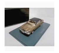 YLQERZ Scale Die-Cast Metal 1:87 Scale For Volvo 262C Golden Black Top Resin Car Model Static Collection Decorated Holiday Toys For Vehicles Fans