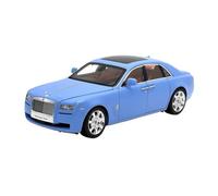 YLQERZ Scale Die-Cast Metal Die Cast 1:18 For Ratio Rolls-royce Ghost Blue Alloy Simulation Car Model Holiday Collection Hobby Souvenir For Vehicles Fans