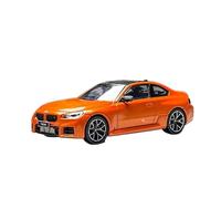 YLQERZ Scale Die-Cast Metal Die Casting 1:64 Scale For BMW M2 G87 Alloy Static Car Model Fan Collection Home Decoration For Vehicles Fans(Orange)