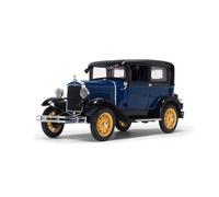 YLQERZ Scale Die-Cast Metal Diecast 1:18 Scale For Vintage 1931 Alloy Car Model Adult Toys Collectibles Souvenirs Static Ornaments For Vehicles Fans(Blue)