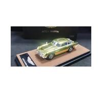 YLQERZ Scale Die-Cast Metal Diecast 1:64 For Aston Martin DB5 Vehicle Alloy Car Model Souvenir Display Ornaments Toy Decoration For Vehicles Fans(Gold)