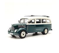 YLQERZ Scale Die-Cast Metal For 30k VWB I8 East German Bus 1956 Diecast 1 43 Alloy Car Model Adult Collection Decoration Gift For Vehicles Fans