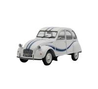 YLQERZ Scale Die-Cast Metal For Citroen 2CV 1:24 Scale Die-cast Alloy Car Model (white) Metal Collectible Toy For Vehicles Fans