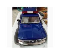 YLQERZ Scale Die-Cast Metal For Ford Bronco XLT 1996 New York Police Car 1:18 Hobby Collection Car Model Scene Decoration Blue For Vehicles Fans
