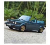 YLQERZ Scale Die-Cast Metal For Golf Convertible 1990 Classic Car Die Cast 1:18 Scale Model Souvenir Collection Hobby Static Display For Vehicles Fans