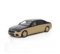 YLQERZ Scale Die-Cast Metal For Scale Benz S680 1:18 Die-cast Alloy Car Model For Fans Hobby Collection Souvenir Holiday For Vehicles Fans(Gold)