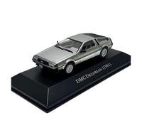 YLQERZ Scale Die-Cast Metal Silver 1/43 For Movie Car Miniature Scene Ornaments Collection Souvenir Alloy Model For Vehicles Fans