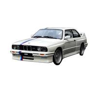 YLQERZ White 1:24 For BMW 3 Series M3 Model Vintage Sports Car Scale Alloy Die Casting Hobby Display For Vehicles Fans(White)