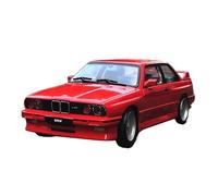 YLQERZ White 1:24 For BMW 3 Series M3 Model Vintage Sports Car Scale Alloy Die Casting Hobby Display For Vehicles Fans(Red)