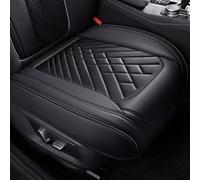 Ylrng Full Coverage Car Seat Cover For CADILLAC For CTS For ATS For CT6 For XTS For Escallade For XT5 For SRX For DTS Car Seat Covers Full Set(Black 1 PCS)