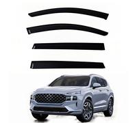 YLSCOO Window Visors Rain Guards fits 2019-2023 Hyundai Santa Fe, Window Wind Deflectors Vent Shades, 4 Pieces