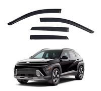 YLSCOO Window Visors Rain Guards fits 2024-2025 Hyundai Kona, Window Wind Deflectors Vent Shades, 4 Pieces