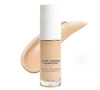 YLtremker Colour Changing Foundation For Mature Skin, Flawless Colour Changing Foundation, Long-Lasting Waterproof Full Coverage Concealer, Korean Skincare Makeup with Sun Protection & Moisturising