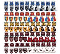 YLtremker Medieval Weapons Armour Cape Building Blocks for Mini Figures, Medieval War Armour Weapons Pack Model Toy