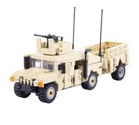 YLtremker WW2 Military US Army Humvee Armored Car Building Blocks, 793 Pieces Military Truck Model Kit Toy