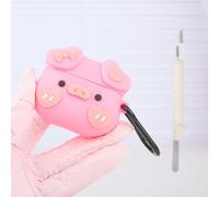 Yluirktfa AirPods 4 Case Cover with Keychain & Cleaning Kit, for Apple AirPods 4th Generation Charging Case, 3D Cartoon Cute Soft Silicone AirPod Protector for Women Men Girls Boys, 104