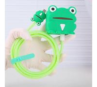 Yluirktfa Charger Cover Compatible with Apple 35W Dual USB-C Power Adapter Charger 3D Cute Cartoon Design Charger Cover Cable Protector Wire Protective Case for iPhone/iPad/MacBook Fast Charger, 156