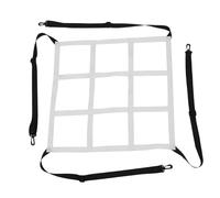 Ylwxzenith Adjustable Strike Zone Target, Baseball Softball Pitching Target, Portable Training Aid with Polyester Net for Hitting Batting Practice, Easy to Install on Any Net (White)