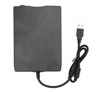 Ylwxzenith External Floppy Disk Reader 3.5 Inch USB 1.1/2.0/3.0 for 1.44MB 2HD FDD, Low Noise, Thin, Strong ABS Material, Widely Compatible with Laptop PC, Plug and Play, No Additional