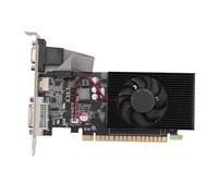 Ylwxzenith GT730 4GB GDDR3 Graphics Card, PCIe 2.0 16X Slot, Independent Cooling Fan, Support Glass panes 10 11, DirectX 11, 2560x1600 Resolution
