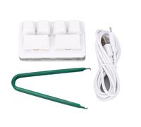 Ylwxzenith Macro Programming Keyboard, 6 Key Red Switch Mechanical Keypad, USB Wired, RGB Backlit, One Handed for Gaming and Office, with Customizable Shortcuts and Hot Swappable Switches