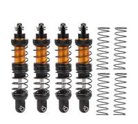 Ylwxzenith Oil Suspension Shock Struts Damper for CC01 RC Car, CNC Machined Anodized Metal, Install Double Spring, Multiple Various Sizes Offered, Upgrade Accessory for Remote Control Mod (70mm)