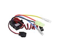 Ylwxzenith RC 25A Brushed ESC for 1/18 1/24 RC Cars Electric RVs Trucks with 1A/6V BEC Multiple Functions Integrated
