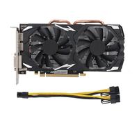 Ylwxzenith RX580 Game Graphics Card 8GB GDDR5 256BIT, with Independent Dual Fans for Efficient Cooling, Resolution Support up to 7680x4320, Installation