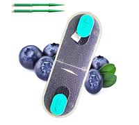 YLWZZ 2000 Capsules Cigarette Crushballs Dispenser, Menthol Crush Balls Capsules, Menthol Filters,Portable Mini Mint Aroma Capsules, Ball Shape Explosion Beads for (Ice Blueberry,2000 pcs)