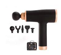 YLXD Muscle Massager Massage Gun Deep Tissue Percussion Muscle Massager for Pain Relief,Ultra-Quiet Massage Device with 5 Replaceable Massage Head