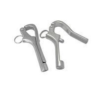 YLXSS 3/4/5" Stainless Steel 316 Pelican Hook, with an openable Hook Shackle, self-Locking Buckle for Quick Release, Hardware Rigging for Wire Rope Railing Connections (Small L:3in(77mm)-2PCS)