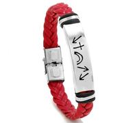 YLYYJ Christian Jesus Witness Bracelet for Men Women,He Came He Died He Arose He Ascended He's Coming Back Wristband Stainless Steel Braided Leather Christ Religious Bracelets for Him Her, Metal