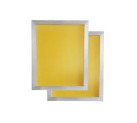 YLZ Aluminum Silk Screen Printing Screens 16 x 20 Inch Frame-200 Yellow Mesh (2 PC)