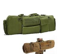 YLZBA 39 Inch Soft Padded Rifle Cases, Tactical Long Gun Bag Combat Rifle Bags Rifle Backpack for Hunting Shooting Range Firearm Transportation(Green)