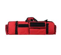 YLZBA Outdoor Long Rifle Case,Tactical M249 Gun Bag 39 Inch Soft Padded Rifle Cases Firearm Transportation Backpack for Hunting Shooting Range Sport(Red)