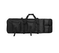 YLZBA Soft Rifle Cases Long Gun Case,Tactical Carbine Backpac Hunting Shotgun Rifle Gun Case Storage Bag for Hunting Shooting Range Firearm Transportation(Black,120cm/47.2in)