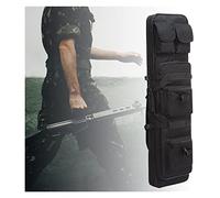 YLZBA Tactical Carbine Gun Bag,Soft Padded Rifle Cases Carbine Case Double Rifle Backpack Tactical Padded Carrying Shotgun Case Soft Gun Case for Rifles Carbine Firearm Range Bag(Black,85cm/33.5in)