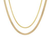 YLZDPDM Layered Toggle Clasp Necklaces for Women,Dainty 18K Gold Plated Paperclip Choker Necklace Rope Chain Trendy Cuban Link Chunky Chain Choker Jewelry Gift for Her