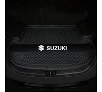 YLZFKGLQ Car Boot Mats, for Suzuki S-Cross 2022-2023 Car Leather Boot Liner Mats Cargo Tray Storage Carpets Liner Anti-Scratch Cargo Liners Trunk Accessories,B