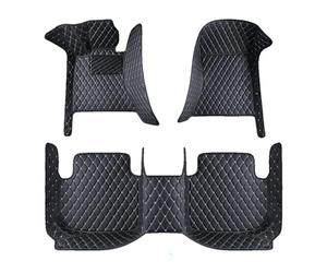 YLZFKGLQ Car Floor Mats, for Mercedes-Benz GLE 300d 400d 350 400 W167 2020-2024 Full Coverage Luxury Car Mats, Anti Slip Fit Car Mat with No Dead Angles, Easy Installation and Cleaning,C-RHD