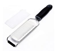 YM26 Cheese Graters for Kitchen,Stainless Steel Lemon Zester with Ergonomic TPR Handle and Non-slip Feet for Cheese,Ginger,Lemon,Citrus,Garlic,Carrots and Other Vegetables