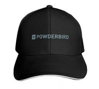 YMAEPXFH Powderbird Skiing, Utah Hat Beach Luxury in The Hat Western Hat Trucker for Men Women's Healthy Elegant Travel Young Surprise Quiet Marriage Meet