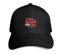 YMAEPXFH Scrooged T-ShirtScrooged - The Night The Reindeer Died Hat Luxury Brand Hat Beach Birthday Women s Men's Healthy Elegant Travel Young Surprise Quiet Marriage Meet