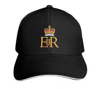 YMAEPXFH The Royal Cypher of Queen Elizabeth II Cute Sports Fishing hat Women's 2025 Men's Healthy Elegant Travel Young Surprise Quiet Marriage Meet