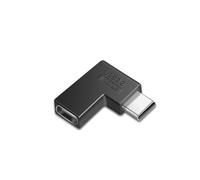 Ymalde Ergonomic 90 Degree Angled USB C Adapter Alloy Construction Seamlessly Data Transfer For Mobile Workstations Data Transfer Adapter