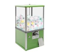 YMAOMAO Capsules Vending Machine, Commercial Candy Gumball Machine, Automatic Capsule Vending Machine for Retail Stores, Round Capsules Bouncy Ball Dispenser for 4.5-5.5cm for Game Stores,Green